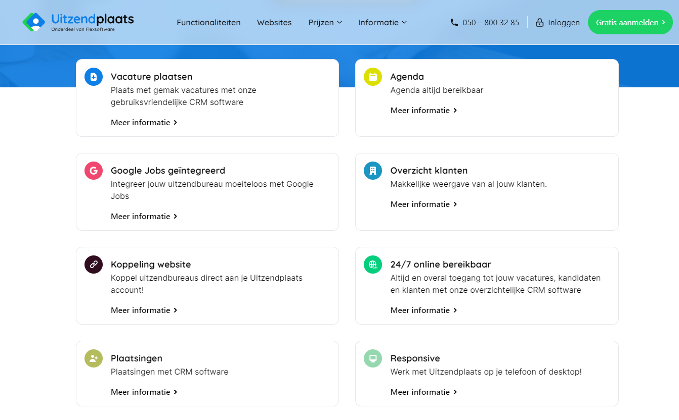 Nieuwe functionaliteiten uitzendsoftware